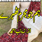 Hum Jo Mujrim Thehry Urdu Novel By Zainab Ahmed Part 2