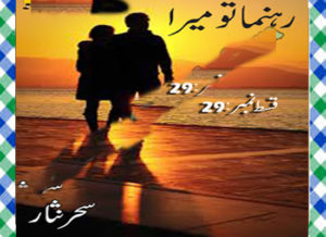 Read more about the article Rehnuma Tu Mera Urdu Novel By Sahar Nisar Episode 29