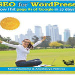 SEO for WordPress Kent Mauresmo and Anastasiya Petrova English Book Download