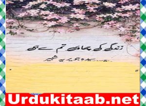 Read more about the article Zindagi Ki Chao Tum Se Hi Urdu Novel By Syeda Jaweria Shabbir Download
