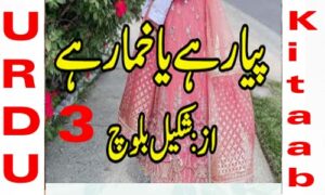 Read more about the article Pyar Hai Ya Khumar Urdu Novel By Shakeel Baloch Episode 3