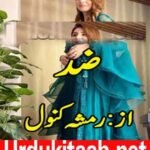 Zid Urdu Novel By Rimsha Kanwal