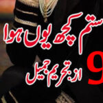 Sitam Kuch Youn Howa Urdu Novel By Tehreem Jameel Episode 9