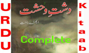 Read more about the article Dasht e Wehshat By MA Rahat Complete Novel