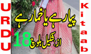 Read more about the article Pyar Hai Ya Khumar By Shakeel Baloch Urdu Novel Episode 18