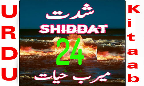 Shiddat Urdu Novel by Meerab Hayat Episode 24