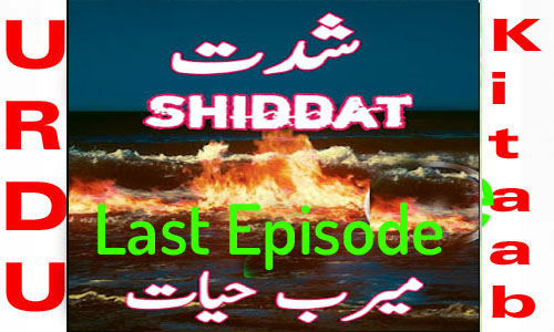 Shiddat by Meerab Hayat Urdu Novel Last Episode