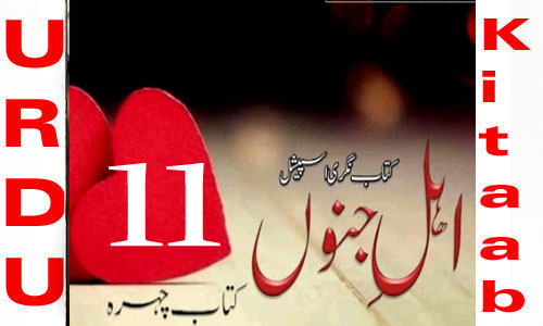 Ahl E Junoon By Kitab Chehra Romantic Novel Episode 11