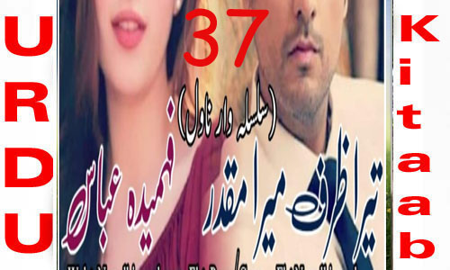 Tera Zarf Mera Muqaddar By Fahmeeda Abbas Urdu Novel Episode 37