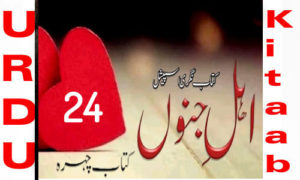 Read more about the article Ahl E Junoon By Kitab Chehra Romantic Novel Episode 24