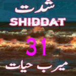 Shiddat by Meerab Hayat Urdu Novel Episode 31