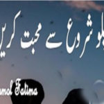 Chalo Shuru Se Mohabbat Karen By Anmol Fatima Complete Novel