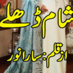 Shaam Dhalay By Sara Noor Complete Novel
