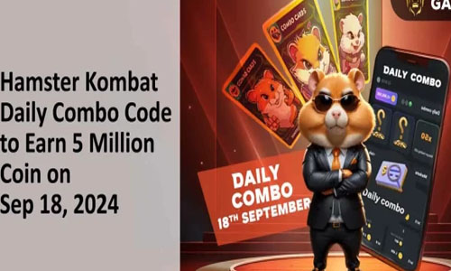 Hamster Kombat Daily Cipher, Combo Card 18 September