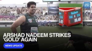 Read more about the article Arshad Nadeem Win GOLD at Asian Athletics Championship 2025